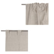 Cataya Linen Curtain natural & charcoal, 100% linen | Find the perfect curtains