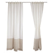 Cataya Linen Curtain in white & natural | Home & Living inspiration | URBANARA