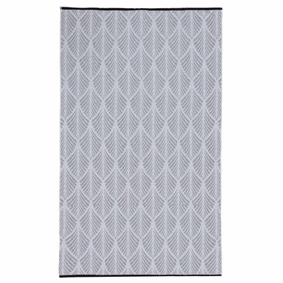Coimbra beach towel, grey & white, 100% cotton