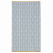 Coimbra beach towel, light grey green & white, 100% cotton