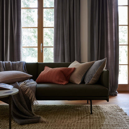 Kissenhülle Amreli [Grau/Natur]