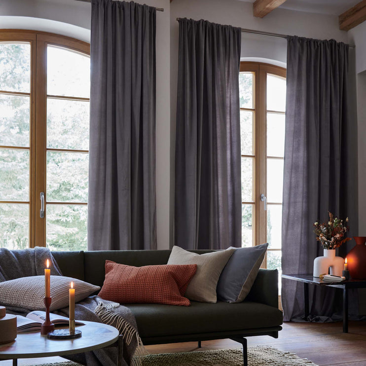 Vorhang-Set Samana [Grau]