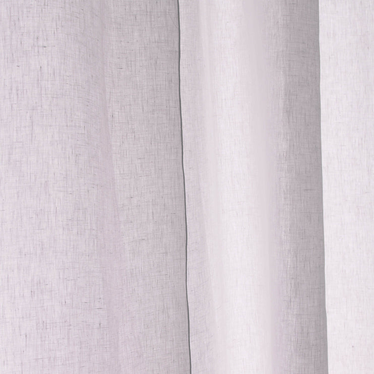 Leinen-Vorhänge Sines [Hellgrau & Salbeigrün]