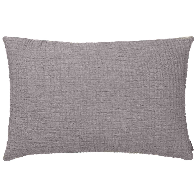 Couco Cushion light grey & grey, 100% cotton | Find the perfect cushion covers