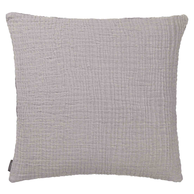 Kissen Couco Hellgrau & Grau, 100% Baumwolle | Hochwertige Wohnaccessoires