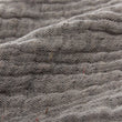Cousso Bedspread grey, 75% cotton & 25% recycled polyester | URBANARA bedspreads & quilts