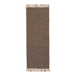 Läufer Dasheri Anthrazit & Natur, 100% Jute | URBANARA Läufer