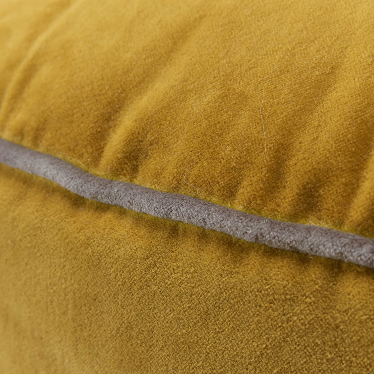 Deomali Pouf in mustard & grey | Home & Living inspiration | URBANARA