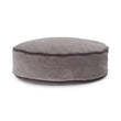 Deomali Pouf grey & dark grey, 100% cotton
