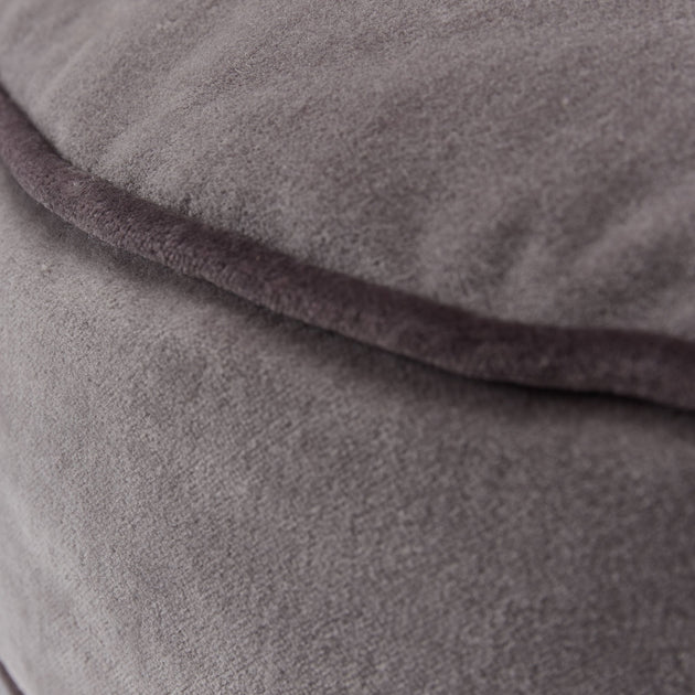 Deomali Pouf in grey & dark grey | Home & Living inspiration | URBANARA