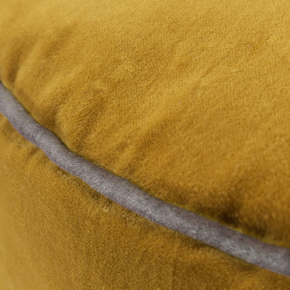 Deomali Pouf in mustard & grey | Home & Living inspiration | URBANARA