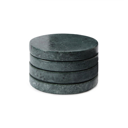 Diu coaster, green, 100% marble