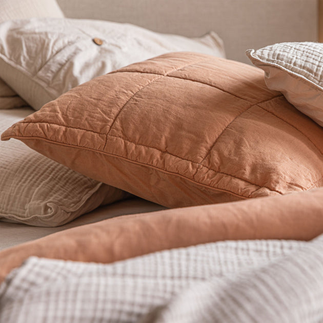 Kissenhülle Karlay [Helles Terrakotta]