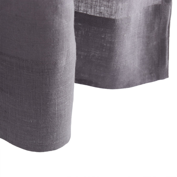 Etova Curtain Set grey, 100% linen | Find the perfect curtains