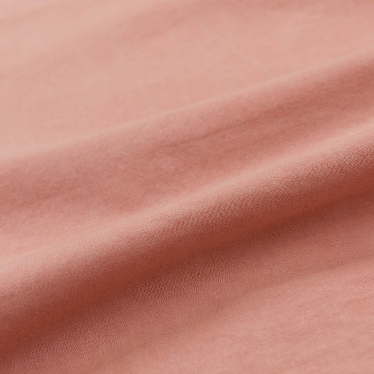 Bio-Baumwoll-Bettwäsche Evora [Altrosa]
