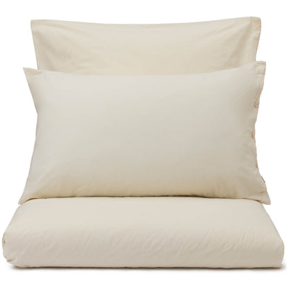 Bio-Baumwoll-Bettwäsche Evora [Creme]