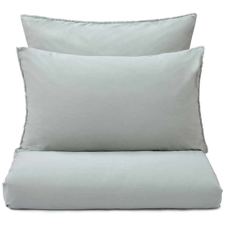 Fajao pillowcase, mist green, 100% combed cotton