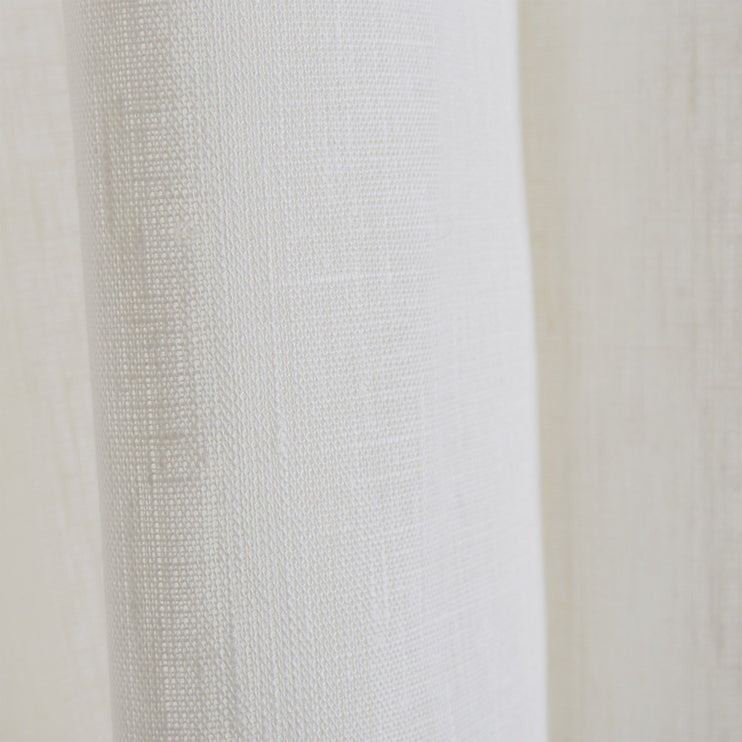 Fana Linen Curtain natural white, 100% linen | High quality homewares