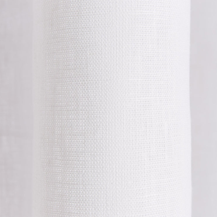 Fana Linen Curtain white, 100% linen | URBANARA curtains