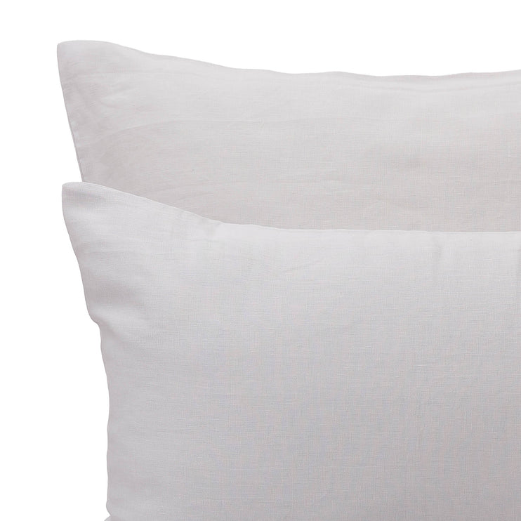 Bio-Leinenbettwäsche-Set Ferro [Hellgrau]