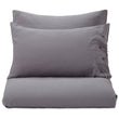 Bettdeckenbezug Figuera, Anthrazit, 100% Leinen