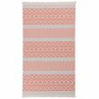 Gilao beach towel, light powder pink & papaya & ice blue, 100% cotton