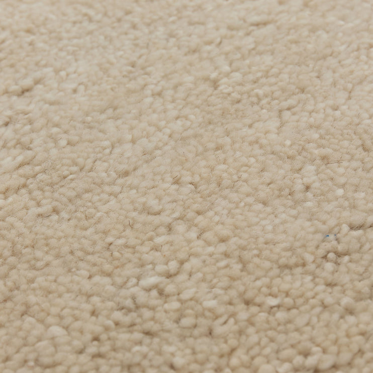 Gotara Rug ivory, 100% wool | URBANARA wool rugs