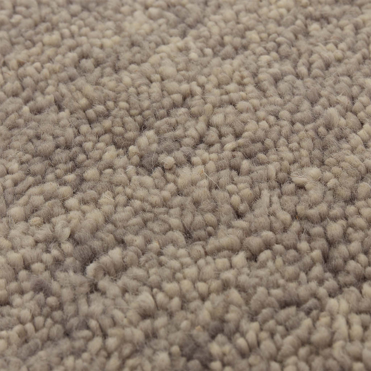Gotara Rug greige, 100% wool | URBANARA wool rugs