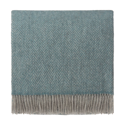 Wolldecke Gotland Sheri [Grüngrau & Grau]