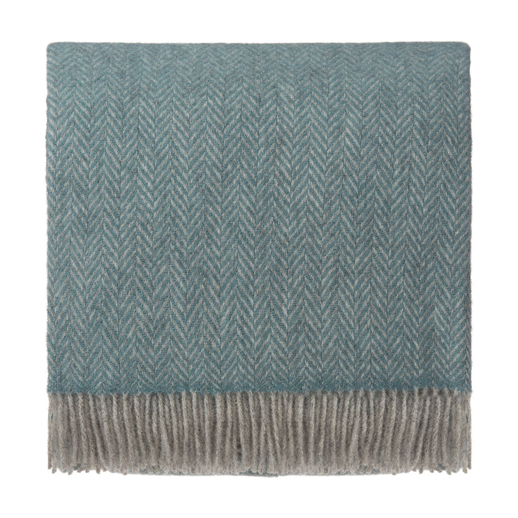 Wolldecke Gotland Sheri [Grüngrau & Grau]