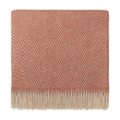 Wolldecke Gotland [Terrakotta & Creme]
