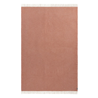 Wolldecke Gotland [Terrakotta & Creme]