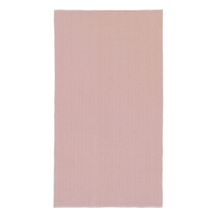 Strandtuch Ilhavo [Altrosa/Naturweiß]