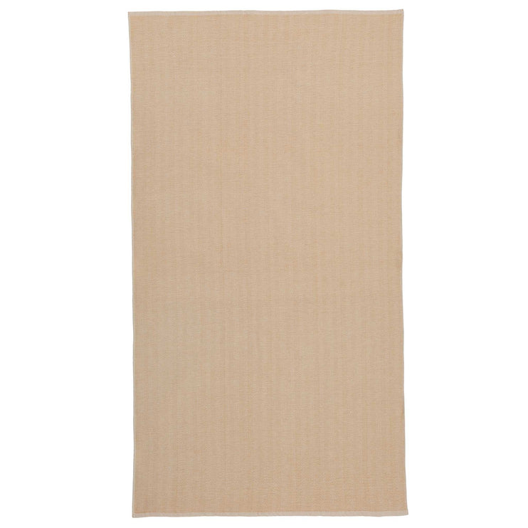 Strandtuch Ilhavo [Ocker/Naturweiß]