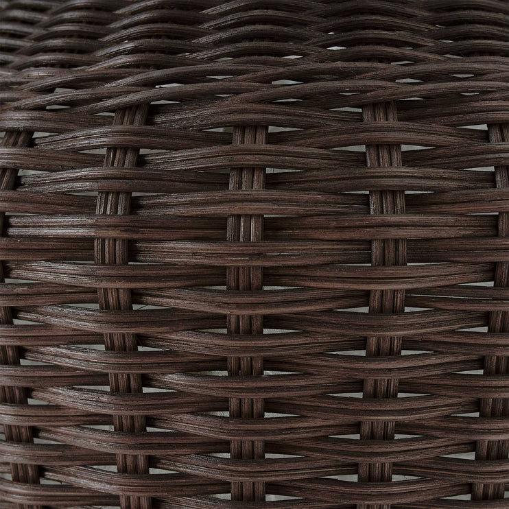 Java laundry basket, dark brown, 100% rattan |High quality homewares