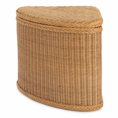 Wäschekorb Java, Honig, 100% Rattan