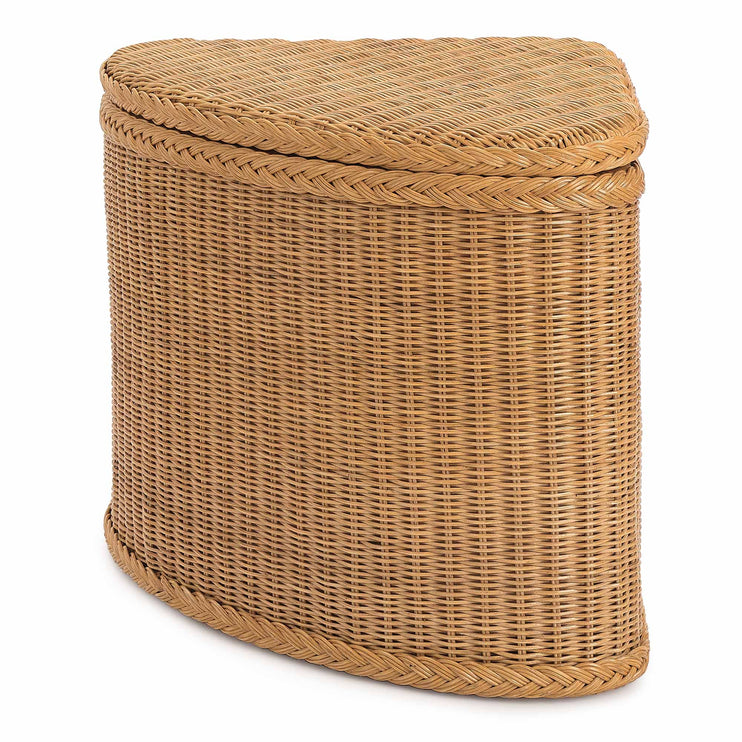 Wäschekorb Java, Honig, 100% Rattan
