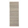 Jindas runner, silver grey, 65% wool & 35% cotton |High quality homewares