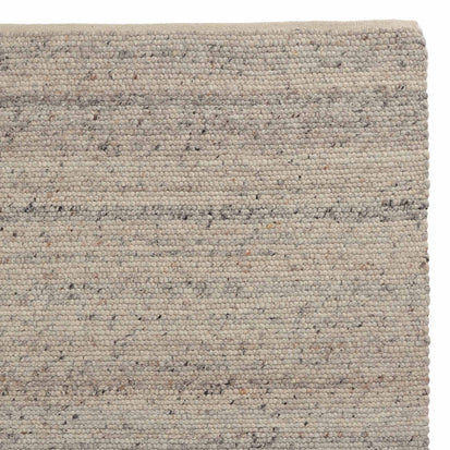 Jindas runner, silver grey, 65% wool & 35% cotton