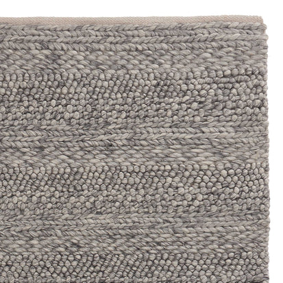 Wollteppich Kagu Grau-Melange, 100% Wolle