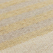 Rug Kalan Natural white & Terracotta & Clay, 100% Wool | URBANARA Runners