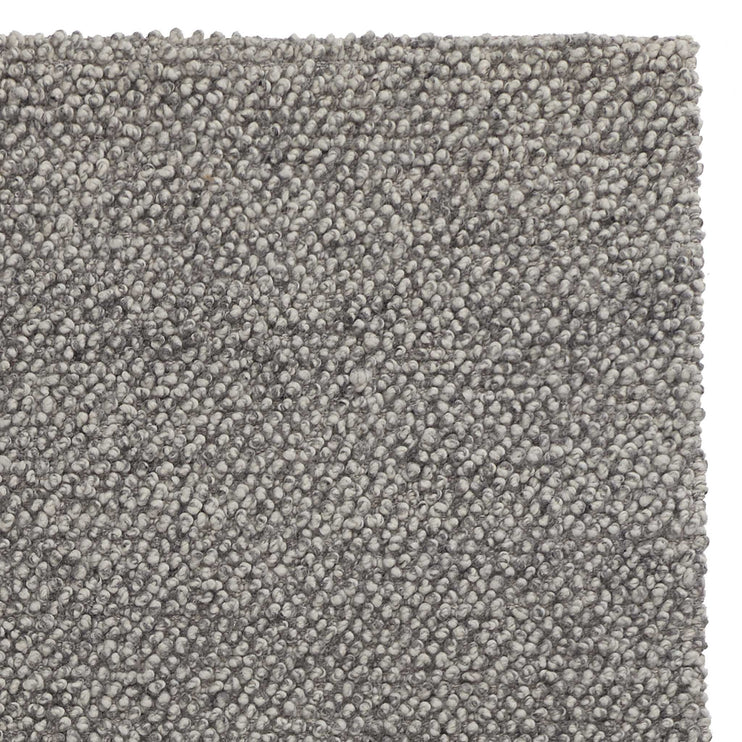 Karnu Rug grey melange, 75% wool & 25% cotton