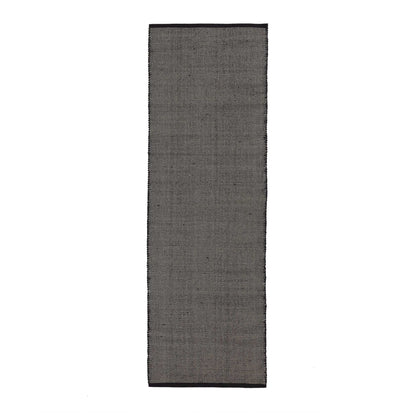 Khara runner in black & natural white | Home & Living inspiration | URBANARA