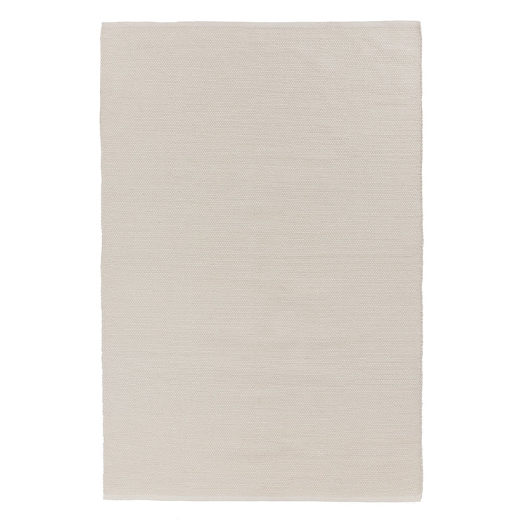 Khara cotton rug in natural white | Home & Living inspiration | URBANARA