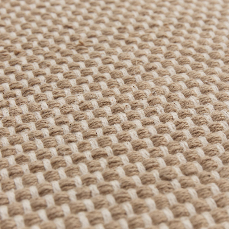 Teppich Khara [Sand/Naturweiß]