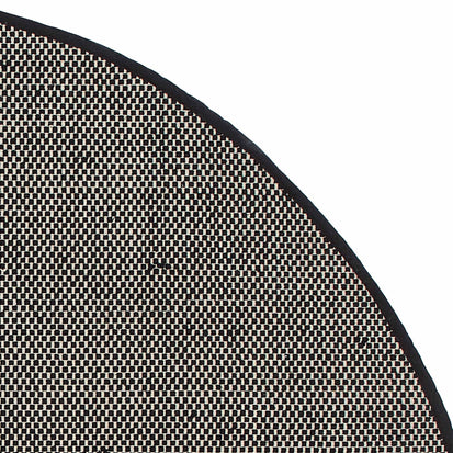 Teppich Khara [Schwarz & Naturweiß]