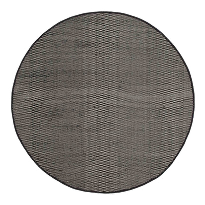 Teppich Khara [Schwarz & Naturweiß]