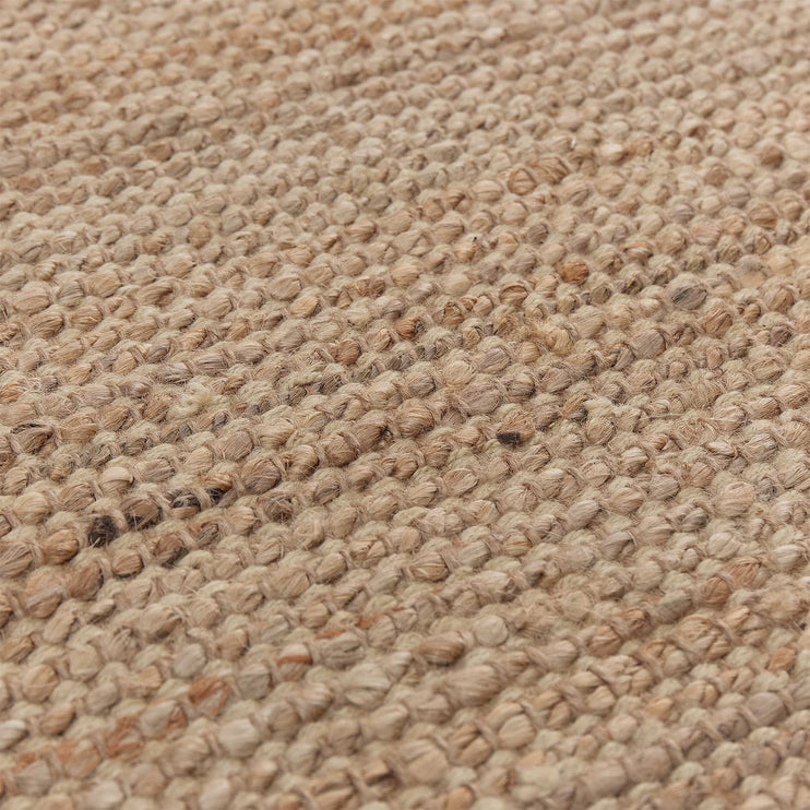 Kheradi jute rug natural & ivory, 100% jute | URBANARA jute rugs