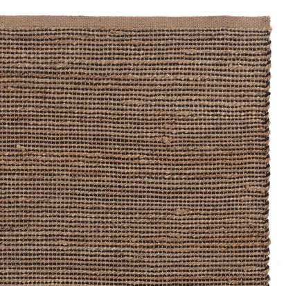 Kheradi jute rug natural & black, 100% jute