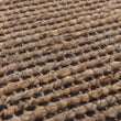 Kheradi jute rug natural & black, 100% jute | URBANARA jute rugs